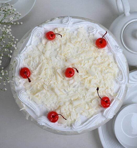 White Forest Cake