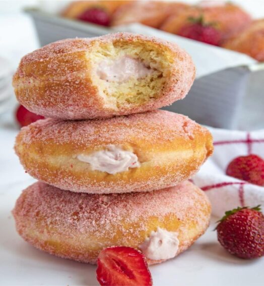 Strawberry Doughnut