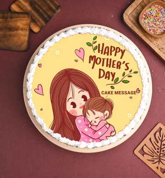 Hugs N Hearts Motherly Love Cake