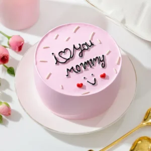 I Love You Mommy Mother’s Day Cake