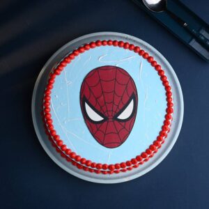 Spiderman Cake and Kids Rakhi