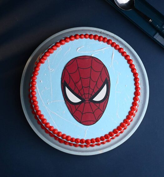 Spiderman Cake and Kids Rakhi