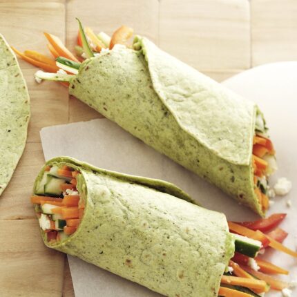 Mexican Veggie Wrap (Medium & Large)